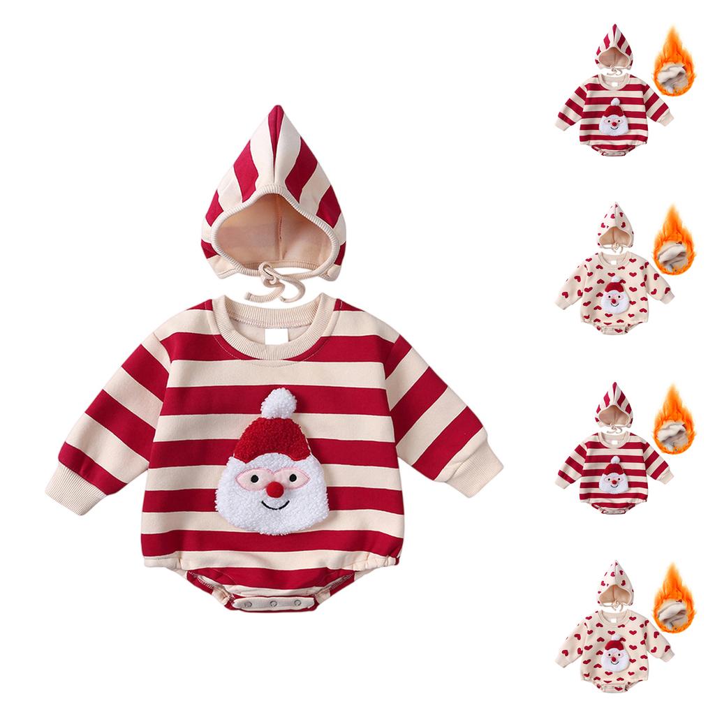 Kids' Christmas Bodysuit - Holiday Theme Romper Outfit
