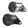 Retro Inspired Motorcycle Instrument Panel LED Digital Speedometer Gauge with LCD Display Suitable for Speed & Fuel, 12V