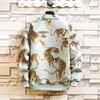 2026 Men Print Baseball Jacket Coats Men Embroidery Crane Jacket Chinese Style Optional Harajuku Bomber Jacket Men Oversize Outerwear