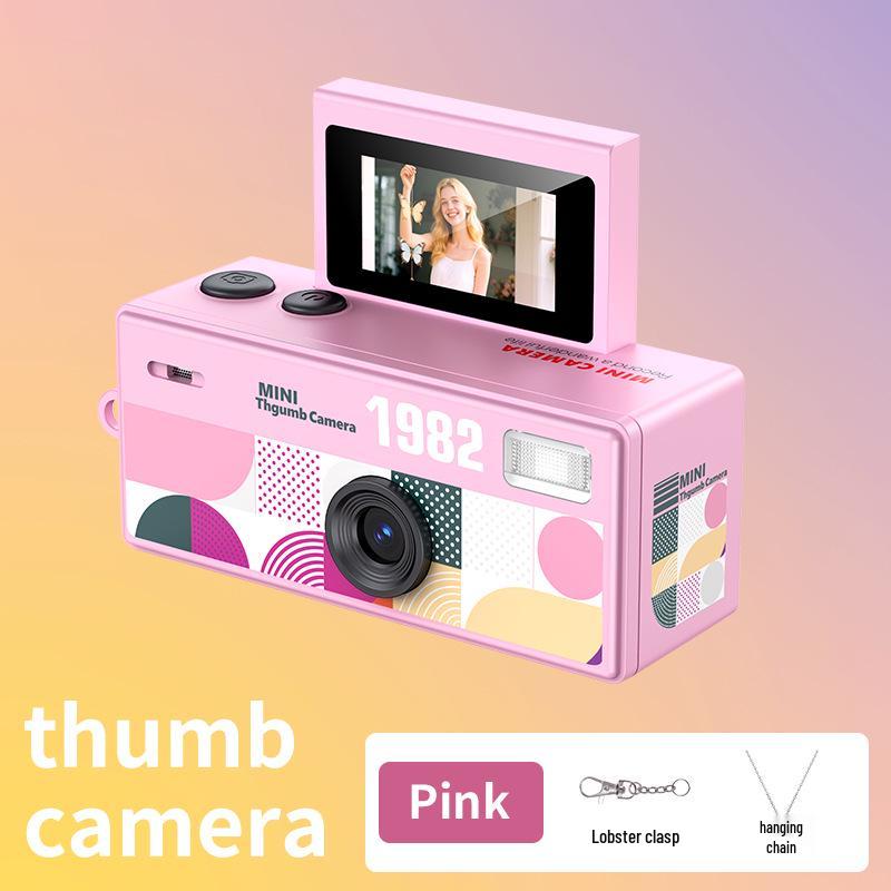 LK030 Kids' Travel Flip Screen Mini Camcorder