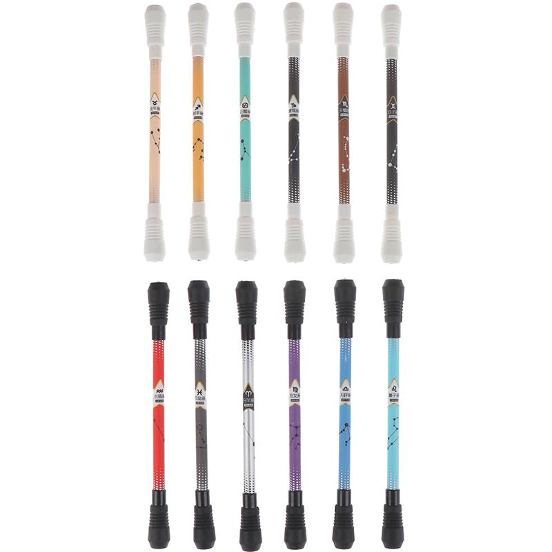 Buy 1Pc Leak Proof Non Slip Coating Rotating Ballpoint Pen Strengthens