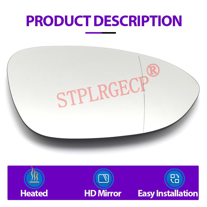 1 PC Door Wing Mirror Glass Heated Left Right Side Car-styling Rearview Mirror Heating for BMW E90 E92 E93 M3 1M E82