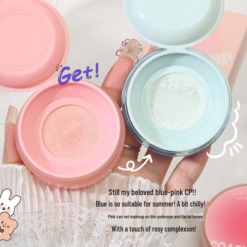 Coast Baby Soft Mist Loose Powder | Long-Lasting, Lightweight, Oil-Control, Matte, Waterproof, Sweatproof, Sensitive Skin-Friendly Concealer.