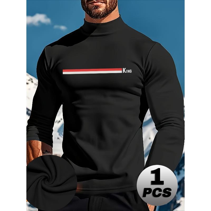 Men s Long Sleeve T-Shirt Crew Neck Breathable Fall Daily Wear S