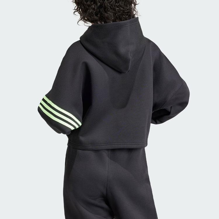 Adidas Originals Neuclassics Hoodie Women Tops Black IU2497