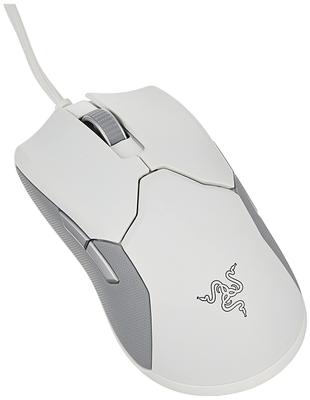 Razer Viper Ultralight Ambidextrous Wired Gaming Mouse with 2nd Generation Optical Mouse 5G Optical 71g Lightweight Speedflex Mercury White Switches,