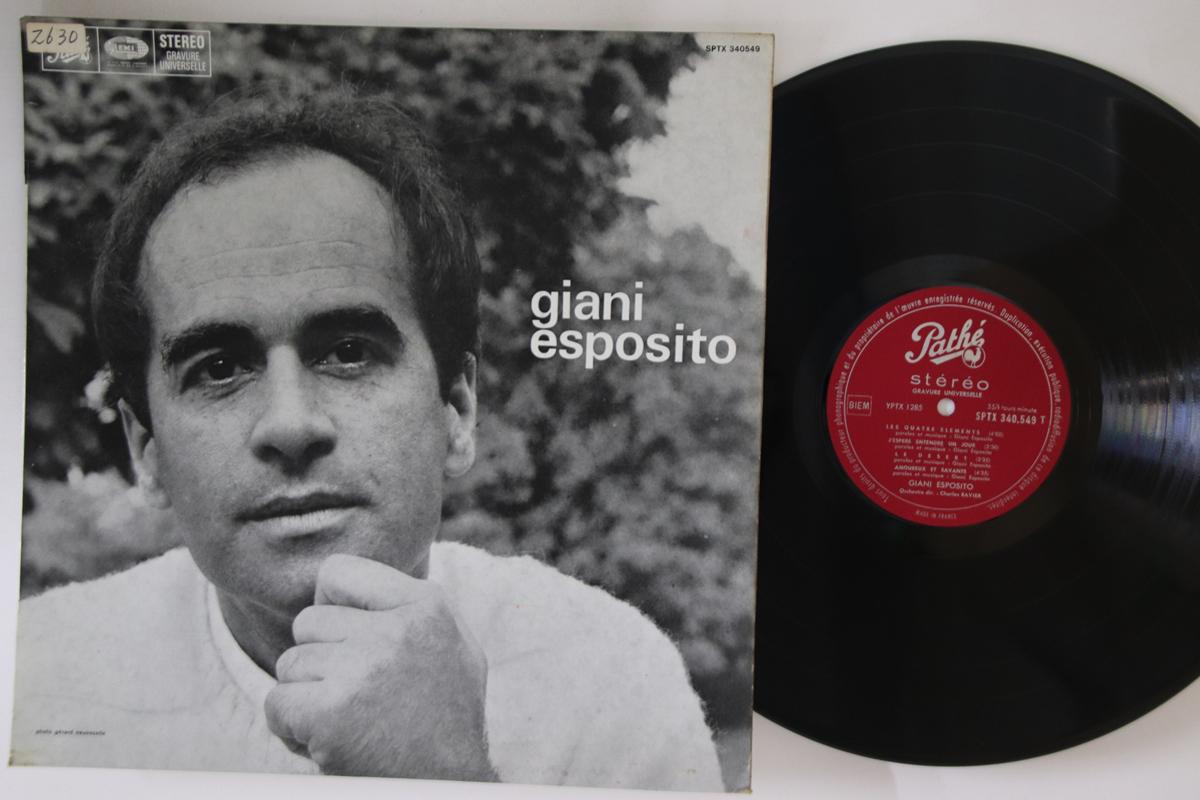 

LP Record GIANI ESPOSITO - Giani Esposito SPTX340549 PATHE 1967 France Pop Used