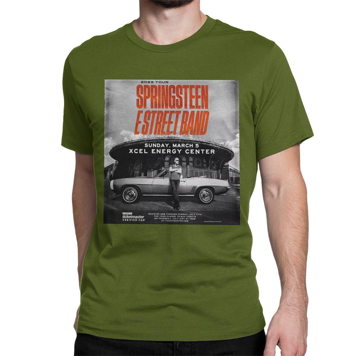 

Bruce The E Street Band Springsteen Thunder Road T Shirt Men Women s Pure Cotton Casual T-Shirt Tee Shirt Clothes Plus Size 4XL