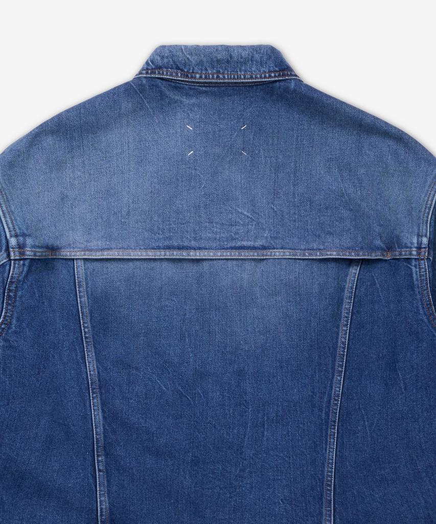 Maison Margiela Distressed Denim Jacket - Blue / S50Am0648S30561986
