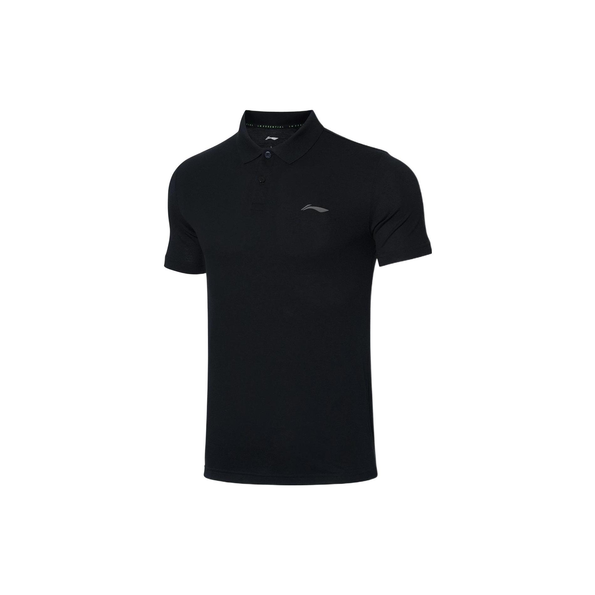 Li Ning Training Series Polo Shirt Men s Black APLR005-1 XXL