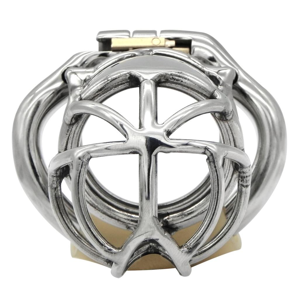 Ergonomic Stainless Steel Stealth Lock Male Chastity Device,Cock Cage,Penis Lock,Cock Ring,Chastity Belt, S063