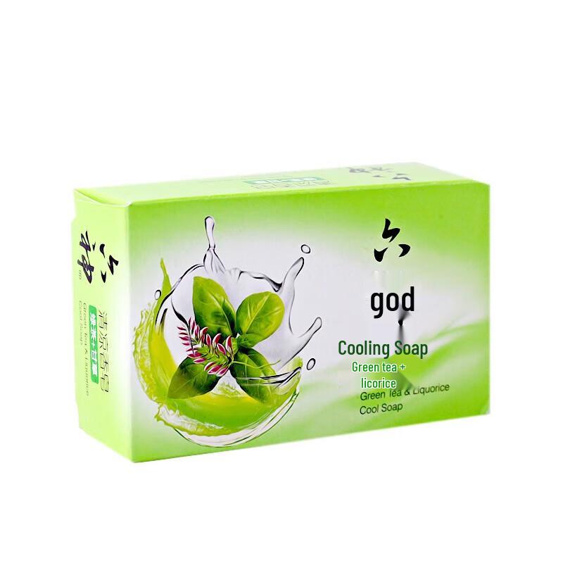 Liu Shen Cool Soap Green Tea & Licorice