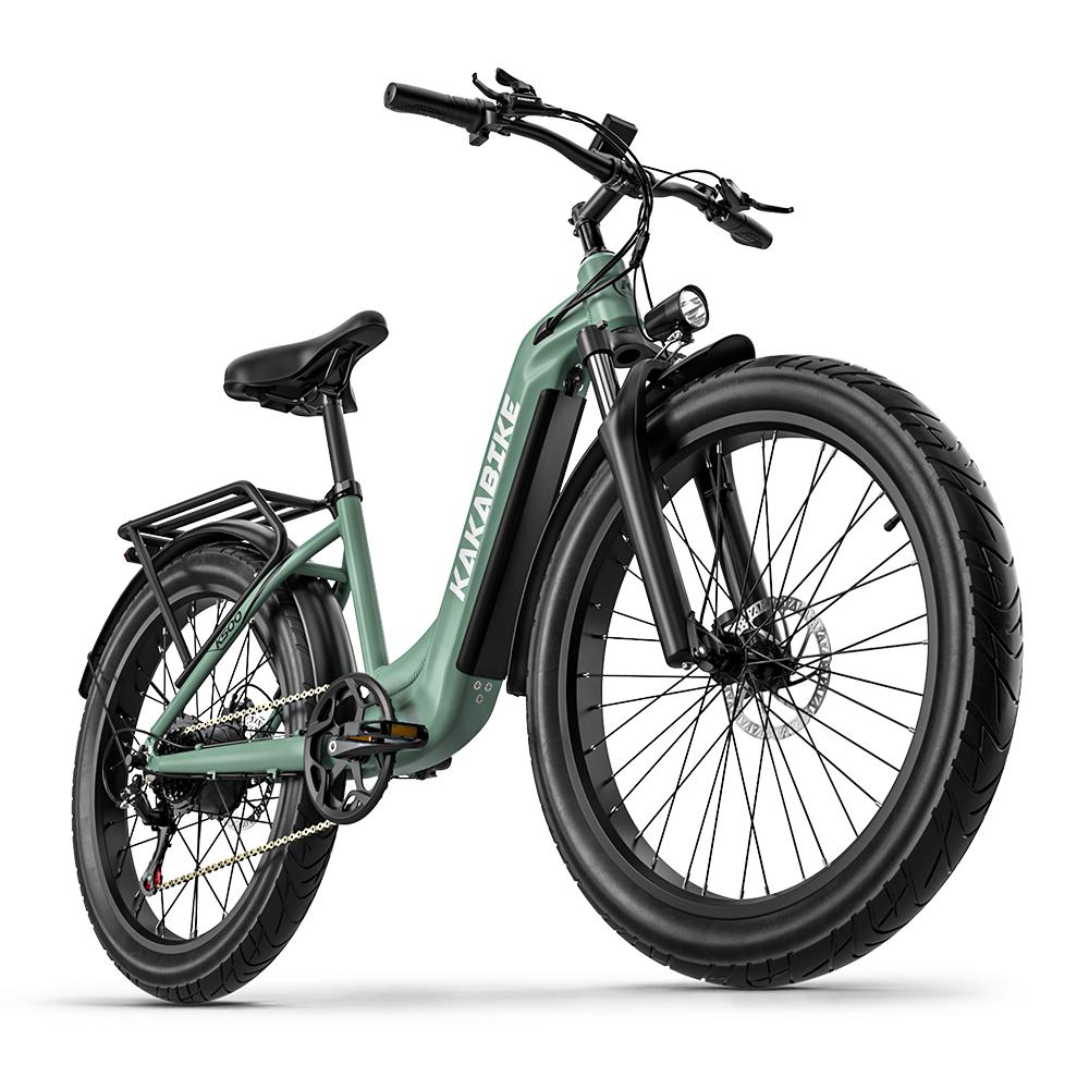 KAKABIKE K500 Electric Bike Adult E-Mountain Bike 1000W Motor Electric Bicycle 48V17.5Ah Battery 26 Inch Fat Tire Ebike