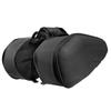 2025 Model Molded Saddlebag for 36L Per with Rain Black SA-254 Motorcycles, Touring, (18L Side), Cover,