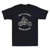 Ibuprofen Kapitel Motorradfahrer Lustig Biker Totenkopf Grafik Vintage Herren T-Shirt