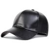 PU Leather Duckbill Cap: Spring & Autumn Style for Middle-Aged & Elderly Men
