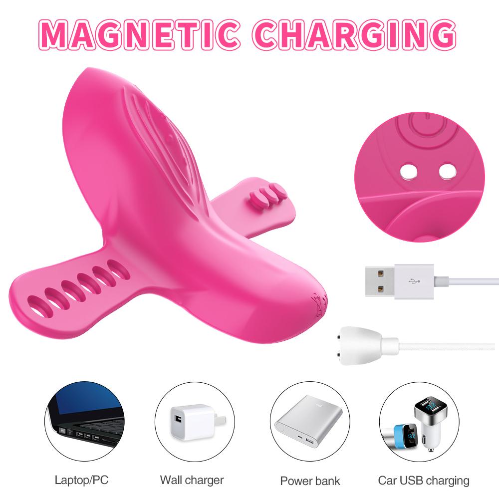 Panty Dildo Vibrator Butterfly Wearable Panties Vibrating Egg Wireless Remote Control Clitoral Female Sex Toys for Women Adult