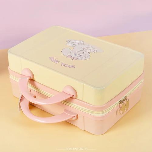 Bolsa de Maquillaje Portátil 2026 para Mujer, Bolsas Organizadoras Compactas de Tocador para Viaje