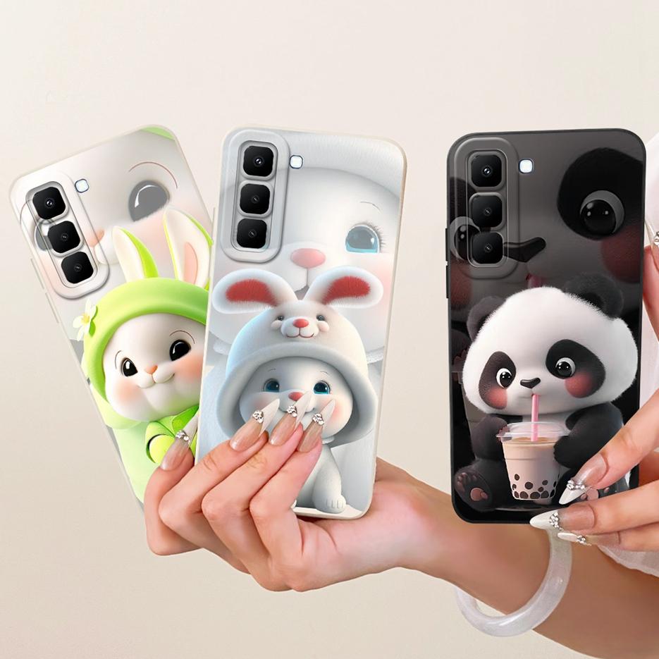 For Infinix Hot 70 5G Case X6895 X6895B Cute Fashion Cartoon Cover Shockproof Phone Case For Infinix Hot 70 Hot70 5G Soft Fundas
