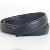 Men's Headless Cowhide Genuine Leather Belt, Business Smooth Buckle Plate, Buckle Pin, Buckle Belt Strip