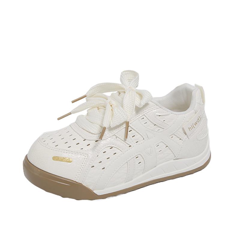 Ugly Cute Hollow Breathable Ballet Training Shoes Women's 2025 New Retro Color Matching Versatile Casual Sports Forrest Gump Shoes