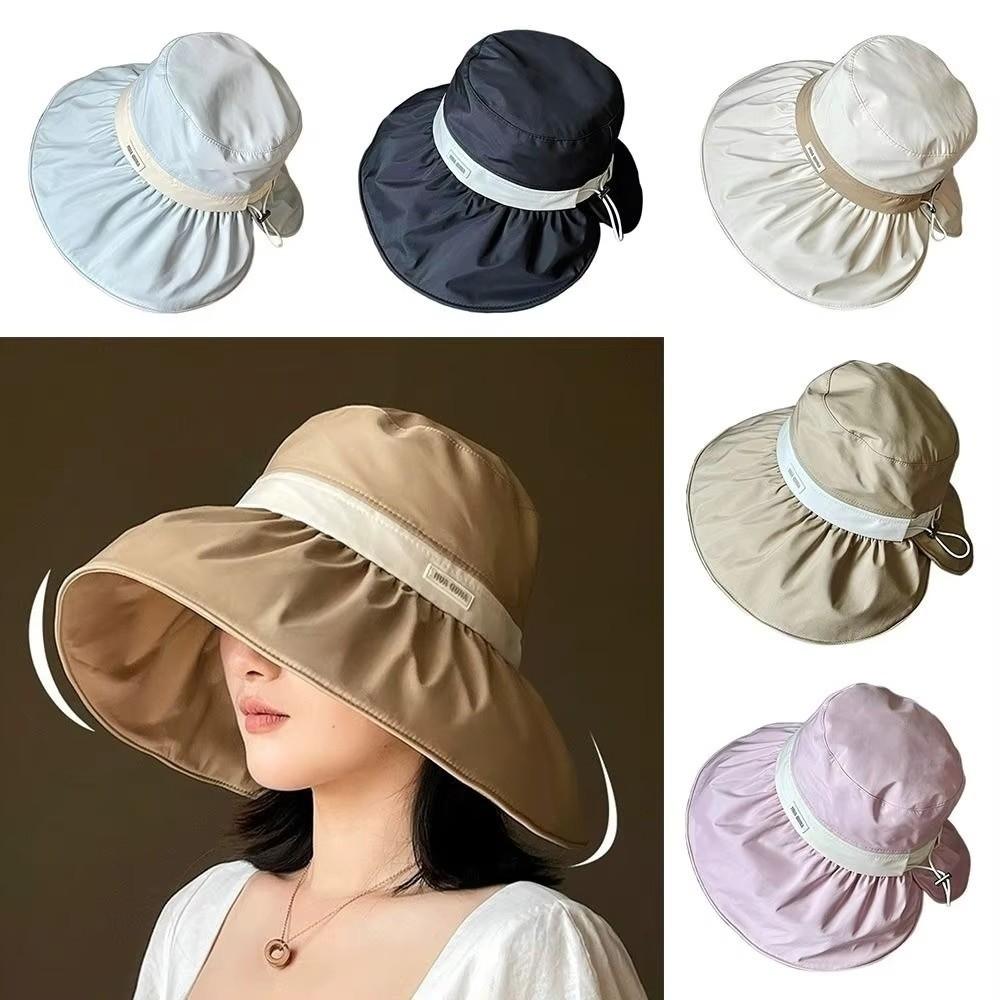 Breathable Fisherman Hat Sun Protection Sun Hat Fashion Bucket Hat  Women