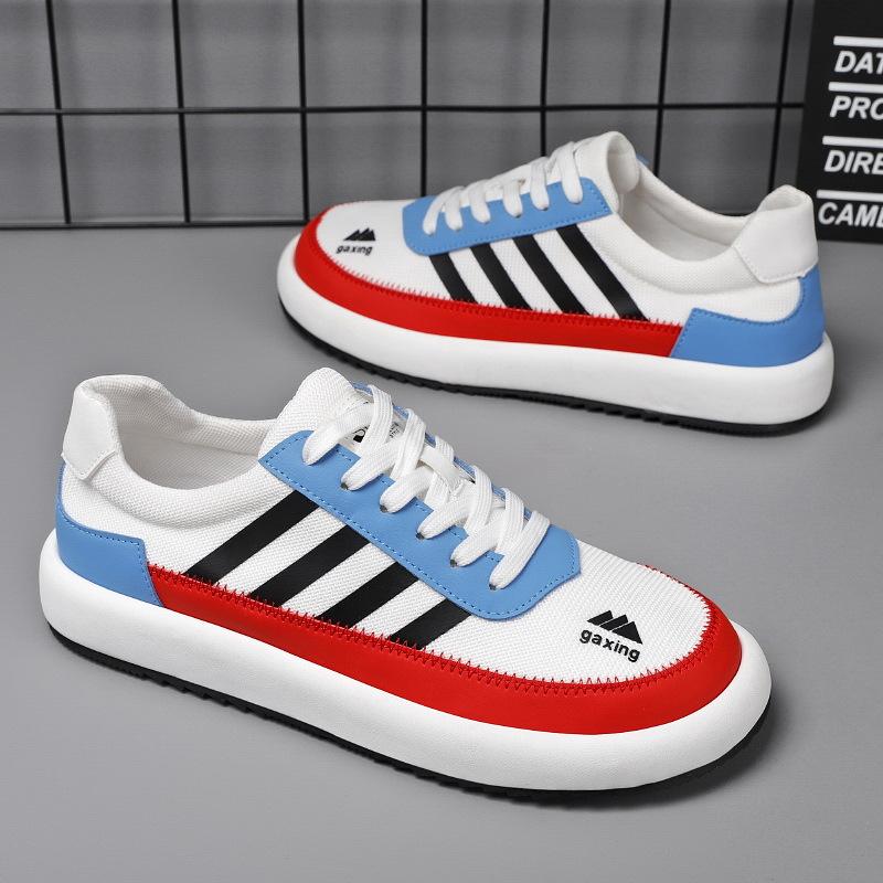 New men's sports shoes casual shoes men's couple printing fashion flats masculine vulcanized running shoes walking style shoes