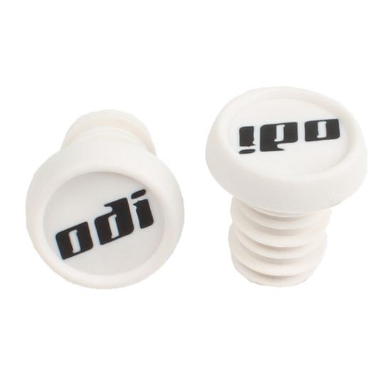 

Заглушки руля ODI Запасные Нескользящие Резиновые Заглушки для руля велосипеда для MTB белый