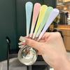 Stainless Steel Portable Cutlery Set Spoon Chopsticks Student Travel Korean Style Portable Cutlery Set With Box Kitchen Supply