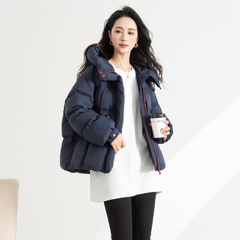 Winter New Hooded Short Cotton Clothes Design Sense Fashionable Casual Thickened Jacket