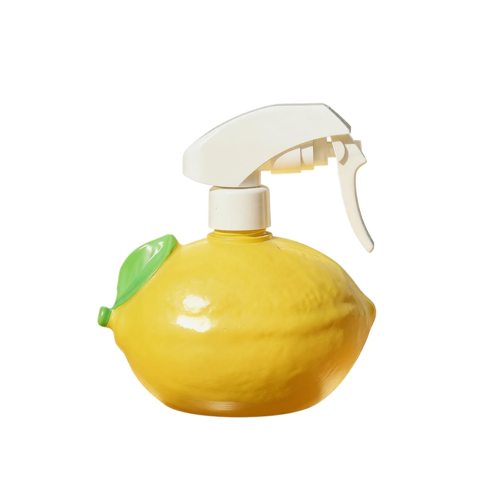 Creative Lemon Shaped Spray Bottle Decorative Home Ornament Functional Desktop Water Sprayer for Household Use and Plant Care one size белый