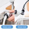 Küche Wasserhahn Wasser Edelstahl Dusche Sparen Hochdruck Düse Wasserhahn Adapter Badezimmer Waschbecken Spray Badezimmer Dusche 360 Grad