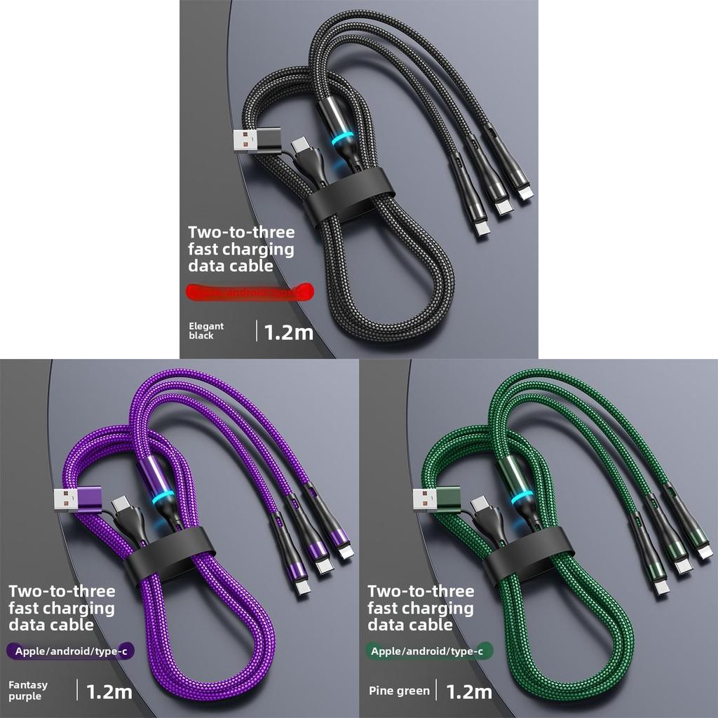 Usbc Charging Cable With Fast Charging For Android Apple Huawei Devices 100w Power Delivery