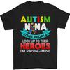 Autism Nana Grandparents Autistic ASD Mens T-Shirt 100% Cotton
