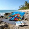 1pc Tayo The Little Bus1 Beach Towel, Beach and Seaside Swimming Pool Equipment, Fashion Pattern, Rectangular, Travel Essentials