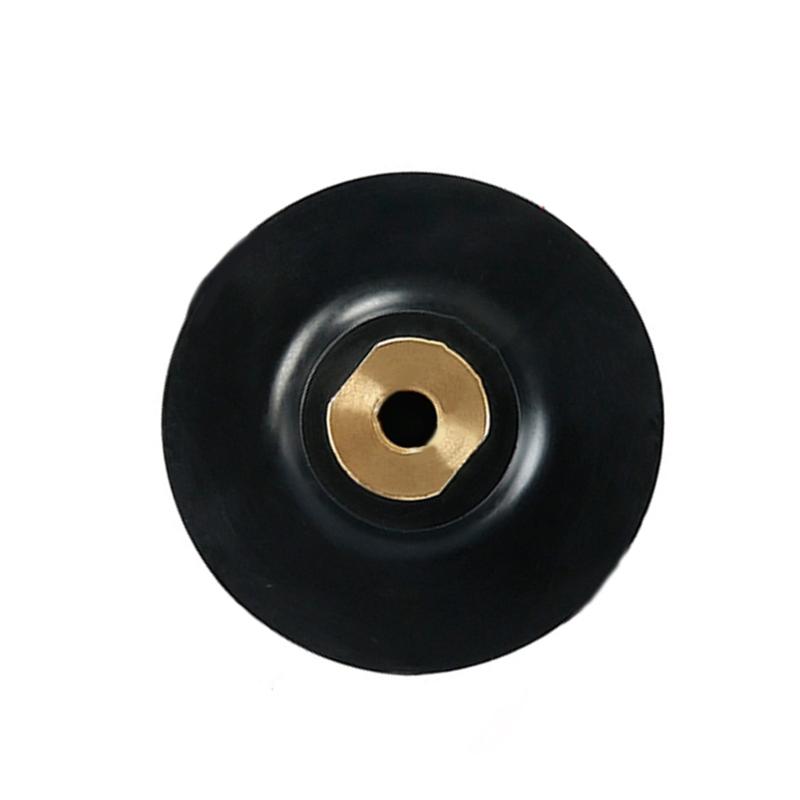 3Inch/4Inch Soft Rubber Backing Pad Polishing Grinding Disc Holder For Angle Grinder Grinding Machine