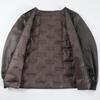 Brand Men's 2025 Autumn/Winter Wool Coat - Lapel, Detachable Down Lining, Double-Faced Wool Overcoat.