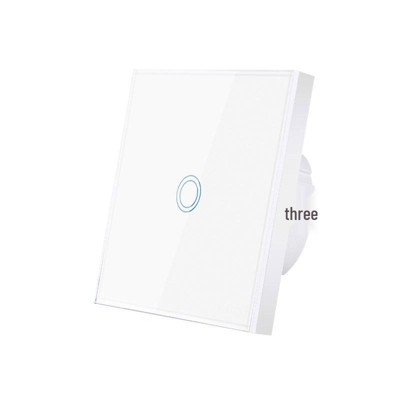

Smart Home Glass Wall Switch – Waterproof, Touch-Control, Single Fire Line, Decorative Panel