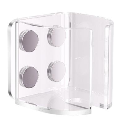 Hamster Litet Sällskapsdjur Vattenflasks hållare Akryl Fäste Med Magneter Vatten Dispenser Ställ För Olika Typ Av Burar