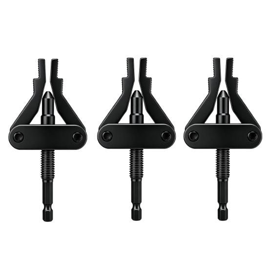 Damaged Thread Remover 1/2/3Pcs Broken Pipe Extractor Tool, Extractor, for 1/2" Hex Shank 3/4" 1" Pipes, Effortless Removal Power Drill Plumbing Screw