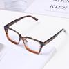 Latest Square Reading Eyeglasses Men Women Oversized Frame Fashionable HD Presbyopic Eyeglasses Diopter 0~+3.0