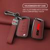 EBL2 Suitable for Skoda VIRS Kamiq Karoq Roomster Superb Kodiaq Octavia Fabia Rapid Citigo Car Key Case Alloy Leather Car Key Buckle