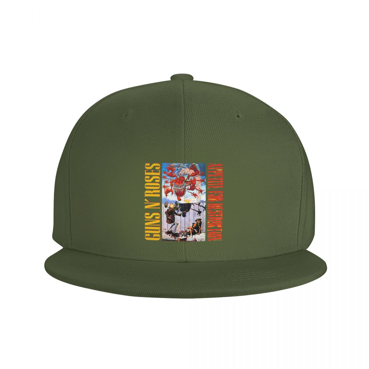 

Летние бейсболки Guns N Roses Appetite For Destruction Snapback, сращиваемые, высококачественные бейсболки One Size