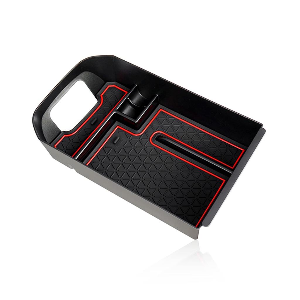 HUAHAO New Toyota PHV 50 Series Exclusive Center Console Box Center Console Tray Interior Parts RAV4 Accessories Small Item Storage ABS Material with