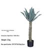 Luxurious Faux Orchid Agave Plant for Indoor Floor Decoration