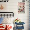Vintage Childrens Room Sweet Decor Poster Metal Tin SignFrosty Snowman Winter Holiday Retro Metal Signs for Bedroom Home Decor