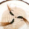 MNFT 10PCS 11# Peacock Silk Body Nymph Pheasant Tail Fly Trout Fishing Dry Flies Artificial Bait