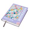 Hand-Painted Floral A5 Notebook - Customizable High-Value Journal with Logo Printing Capability