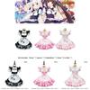 Cute And Classic Maid Costume Set For Cosplay Perfect For Anime And Games