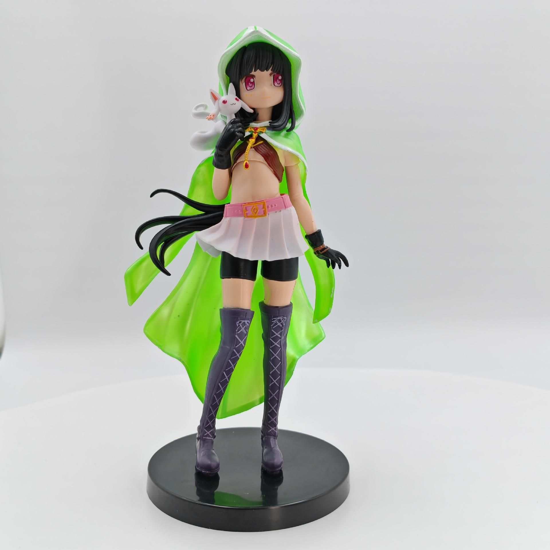 

22см Модель Волшебницы Коллекционная Кукла Настольное Украшение Стоящая Аниме Игрушка Подарок